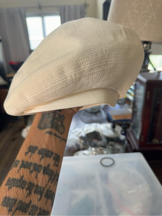 Atelier Lucas London Ivory Sculptural Beret Newsboy Cap Robinson’s California Vi main image 4